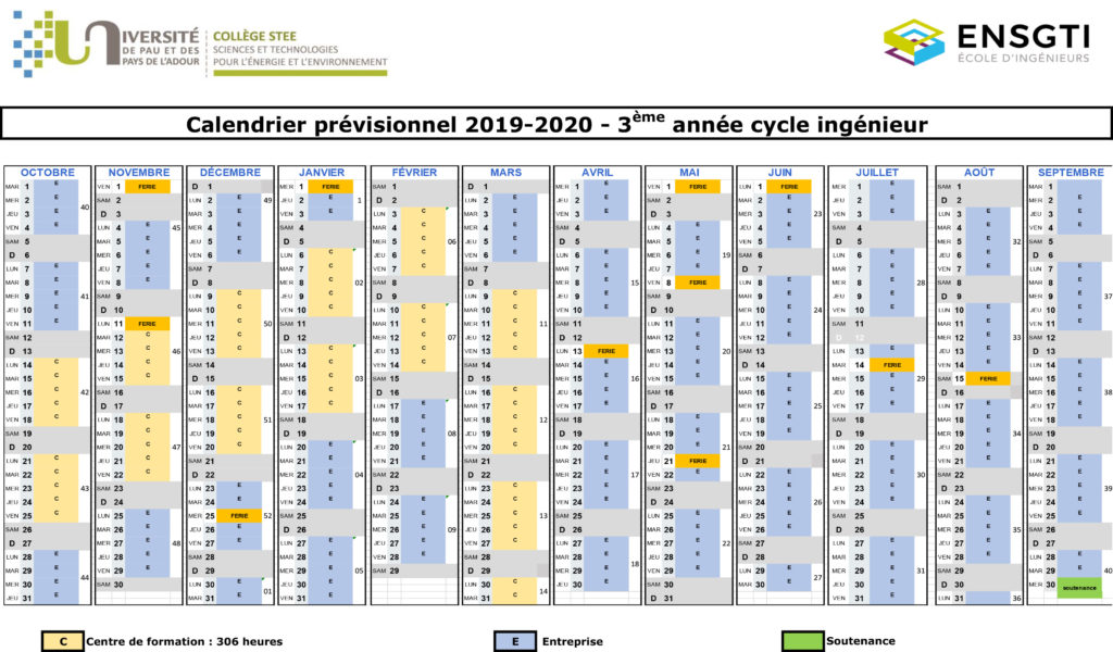 CALENDRIER-PREVISIONNEL-ENSGTI-3ème-année-2019-2020