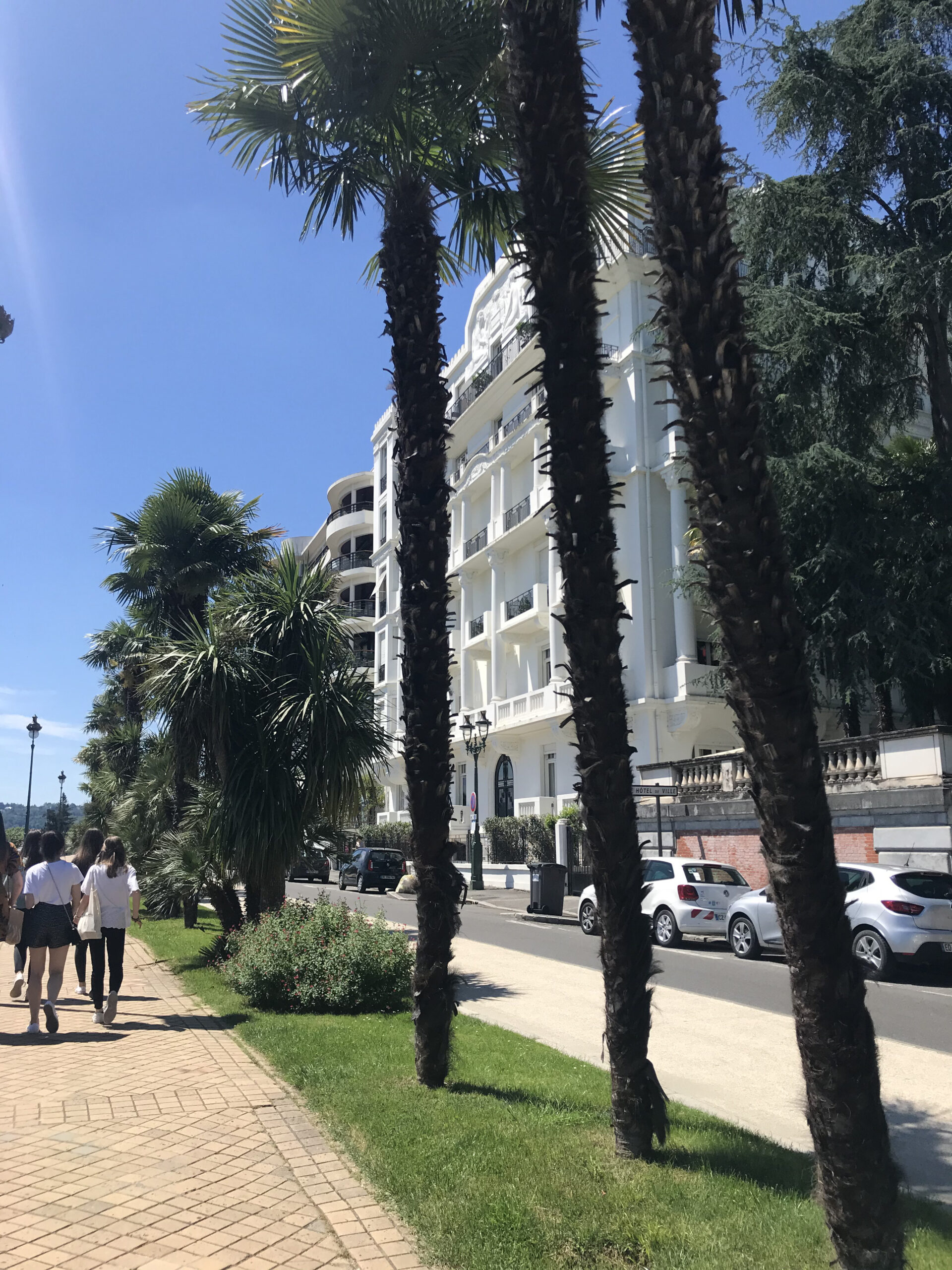 Boulevard des Pyrénées à Pau